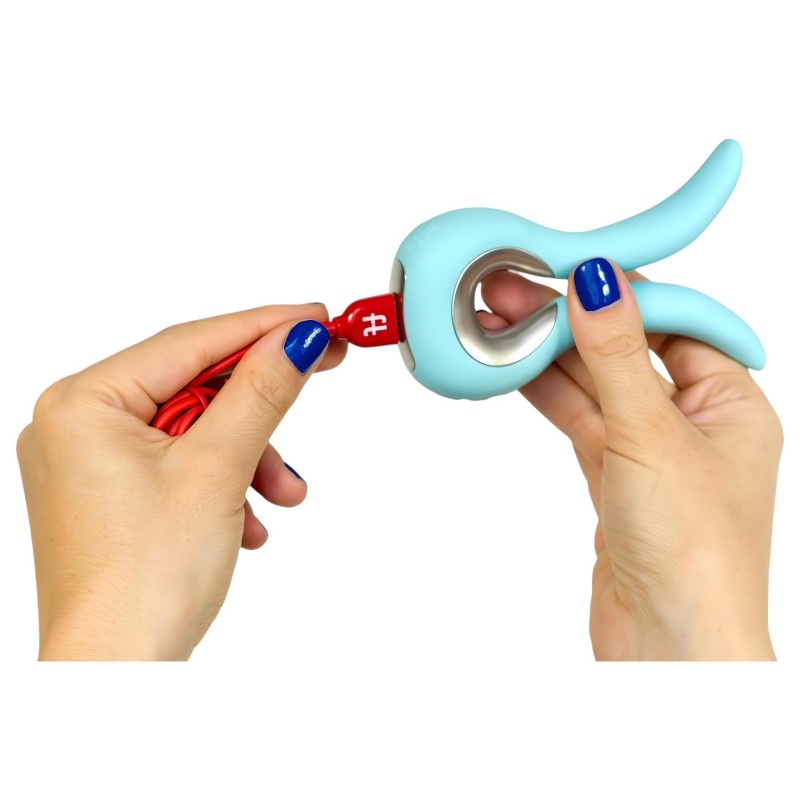 G-vibe Mini - USB-s szilikon vibrátor (menta) 110265 termék bemutató kép