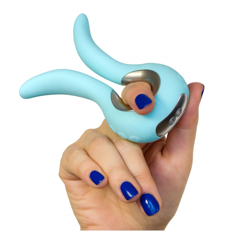 G-vibe Mini - USB-s szilikon vibrátor (menta) 110258 termék bemutató kép