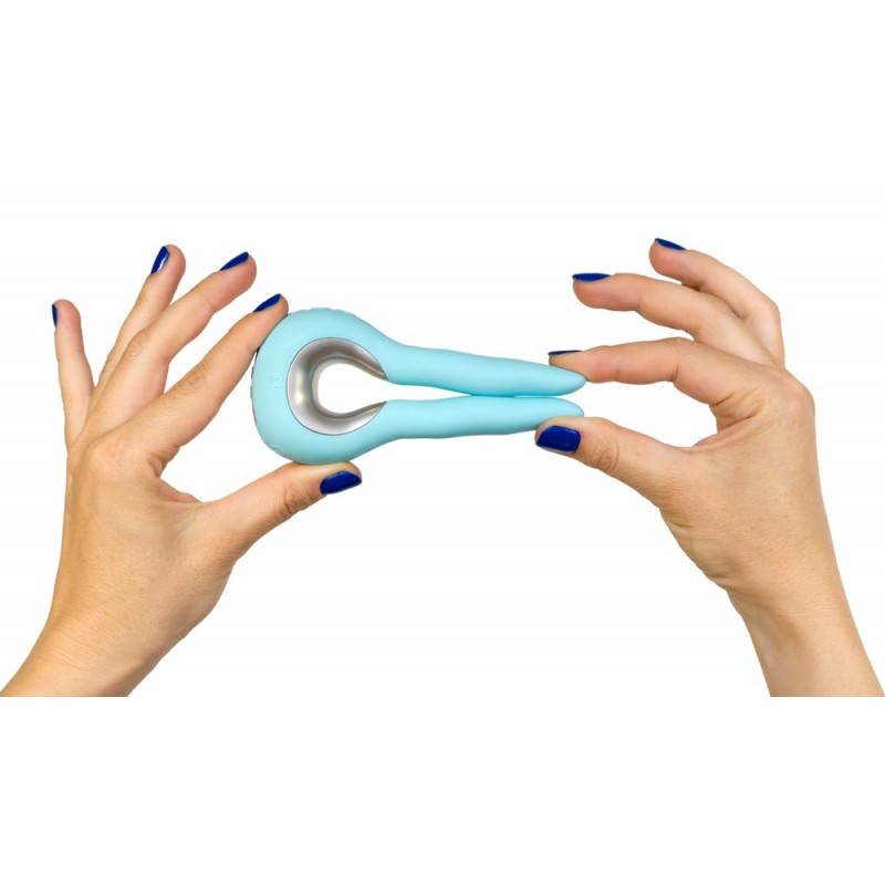 G-vibe Mini - USB-s szilikon vibrátor (menta) 976 termék bemutató kép