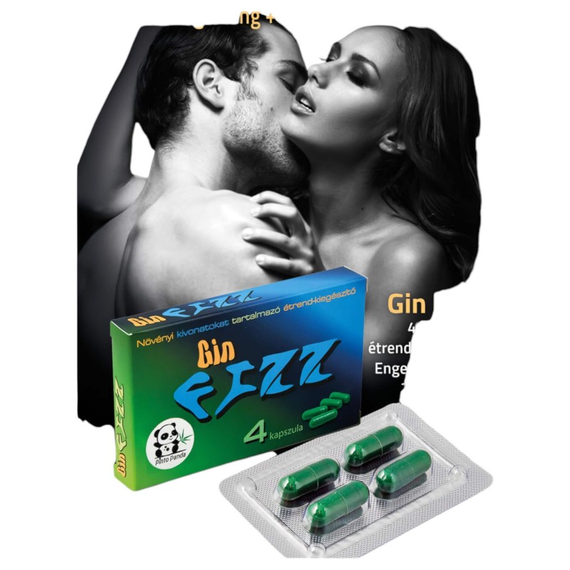 Gin FIZZ Plus - étrend kiegészítő (4db) 104875 termék bemutató kép