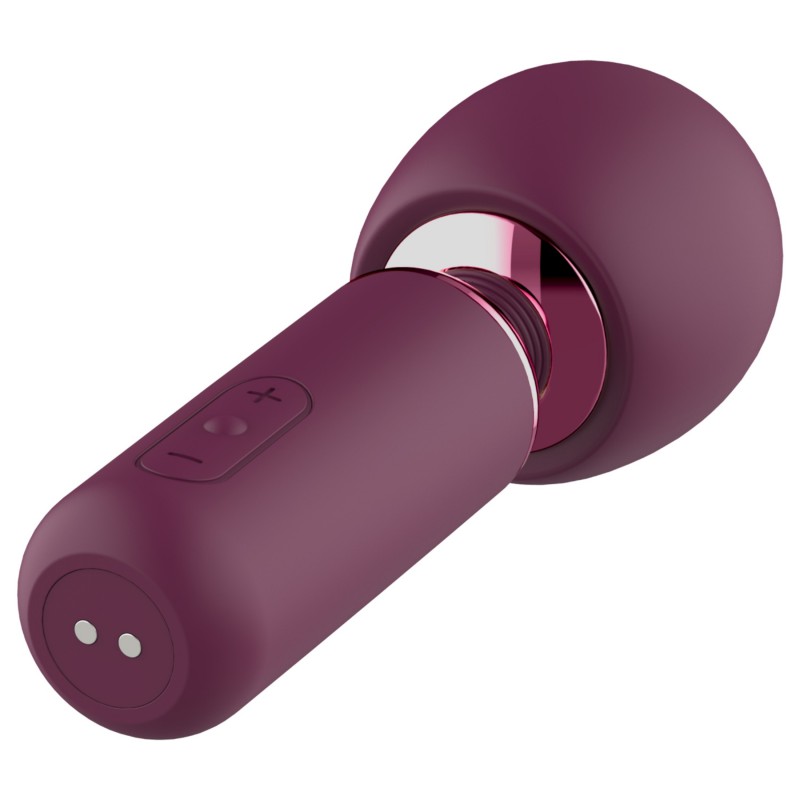 Glam - mini wand vibrátor (lila) 139851 termék bemutató kép