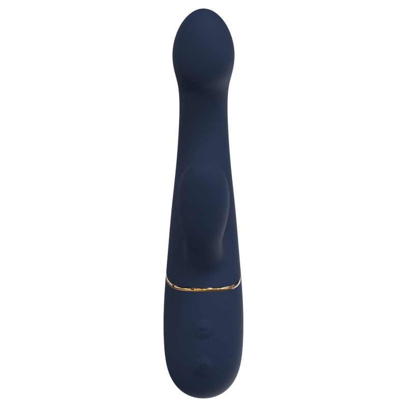 Goddess - bólintó csiklókaros vibrátor (sötétkék) 139869 termék bemutató kép