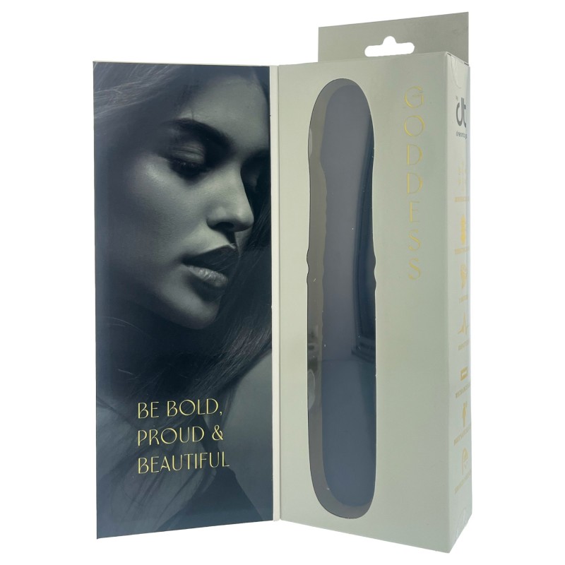 Goddess - lökő forgógyöngysoros vibrátor (sötétkék) 139883 termék bemutató kép