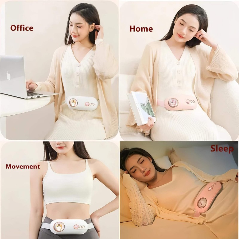 HappyPet Comfort – Menstruációs masszírozó öv (fehér) 125443 termék bemutató kép