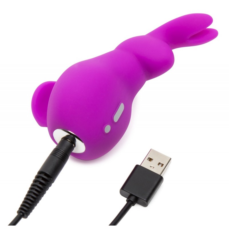 Happyrabbit Clitoral - nyuszis csikló vibrátor (lila) 77149 termék bemutató kép