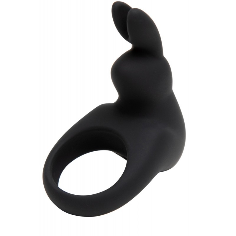 Happyrabbit Cock - akkus vibrációs péniszgyűrű (fekete) 64179 termék bemutató kép