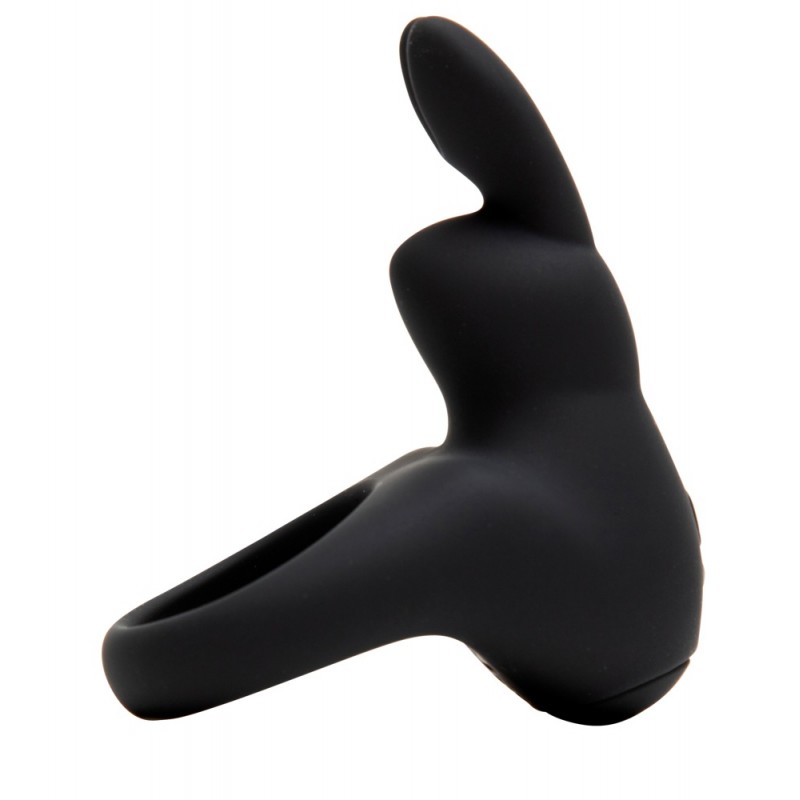 Happyrabbit Cock - akkus vibrációs péniszgyűrű (fekete) 64180 termék bemutató kép