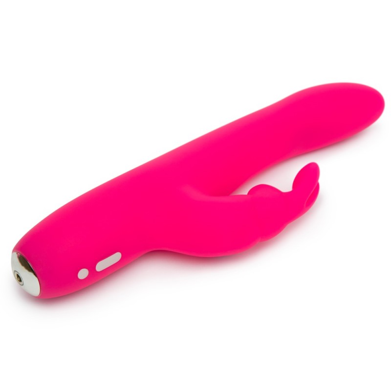 Happyrabbit Curve Slim - vízálló, csiklókaros vibrátor (pink) 25349 termék bemutató kép