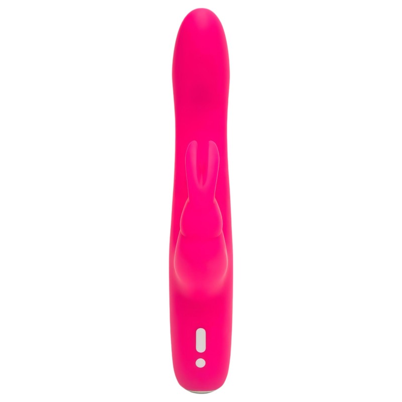 Happyrabbit Curve Slim - vízálló nyuszis csiklókaros vibrátor (pink) 164849 termék bemutató kép