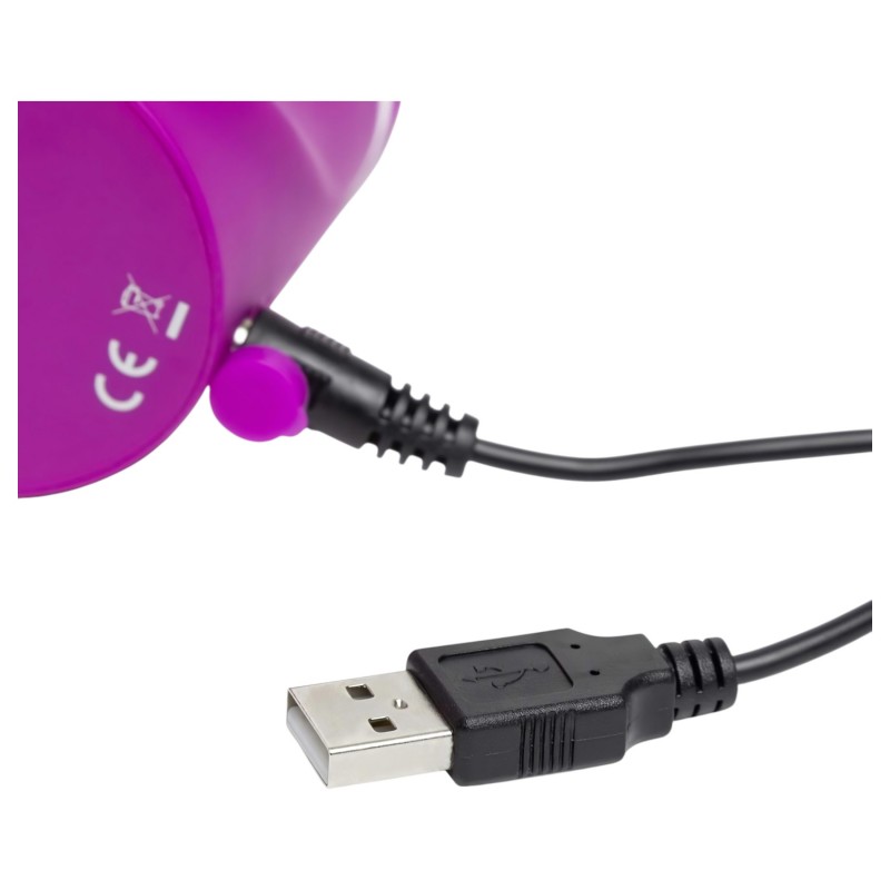 Happyrabbit Curve - vízálló csiklókaros vibrátor (lila) 102612 termék bemutató kép