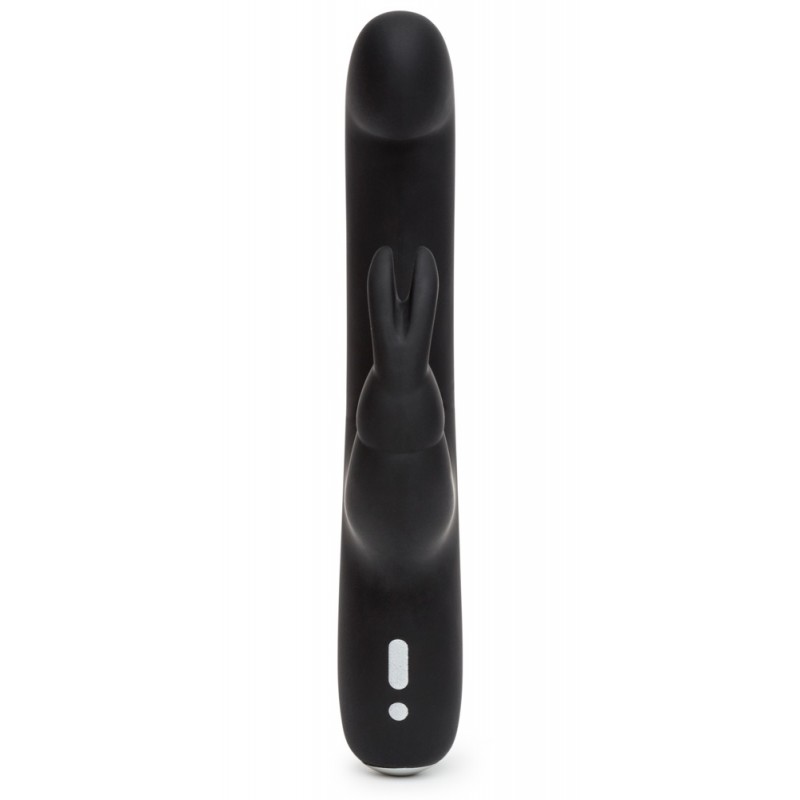 Happyrabbit G-Spot Slim - vibrátor (fekete) 25360 termék bemutató kép