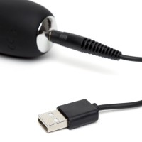 Happyrabbit G-Spot Slim - vízálló, csiklókaros vibrátor (fekete) 25363 termék bemutató kép