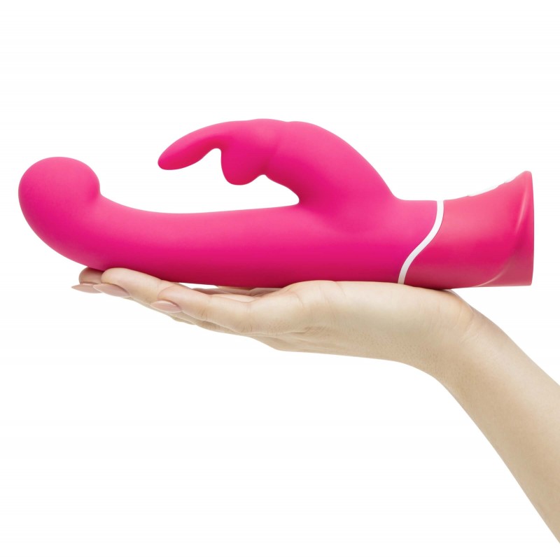 Happyrabbit G-spot - vízálló, akkus csiklókaros vibrátor (pink) 21114 termék bemutató kép