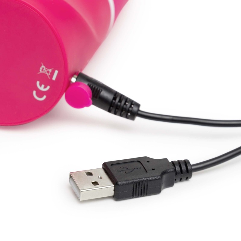 Happyrabbit G-spot - vízálló, akkus csiklókaros vibrátor (pink) 21115 termék bemutató kép