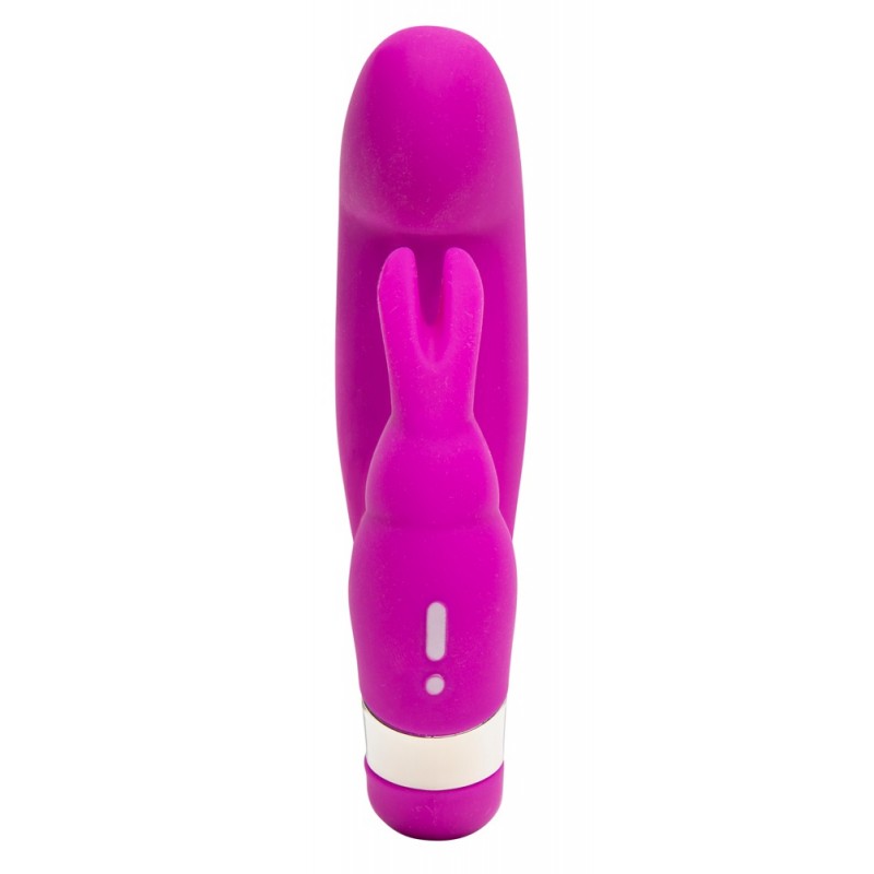 Happyrabbit Mini G - akkus, csiklókaros G-pont vibrátor (lila) 64154 termék bemutató kép