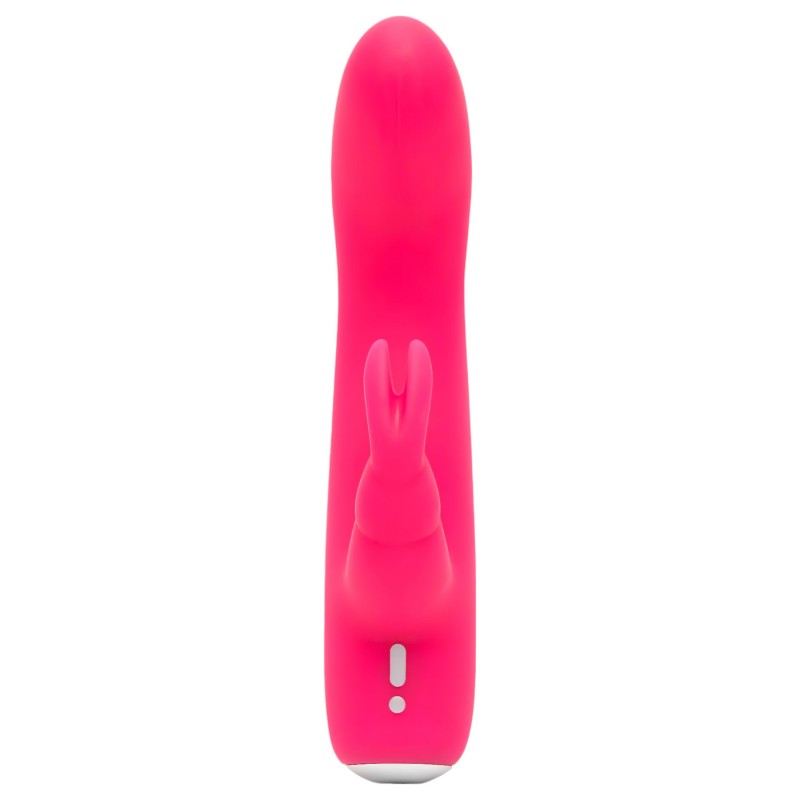 Happyrabbit Mini Rabbit - akkus csiklókaros vibrátor (pink) 161679 termék bemutató kép