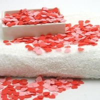 Hearts - illatos rózsaszirmok fürdőkonfetti (30g) 71591 termék bemutató kép