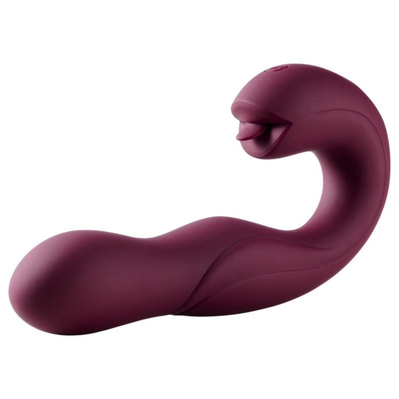 Honey Play Box Joi - forgó, nyelves csiklóizgató és G-pont vibrátor (lila) 154780 termék bemutató kép