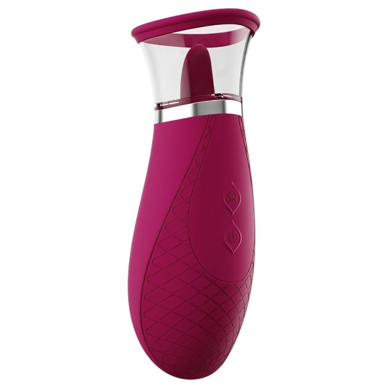 Honey Play Box Scioness - szívó, nyaló csiklóizgató vibrátor (pink) 125715 termék bemutató kép
