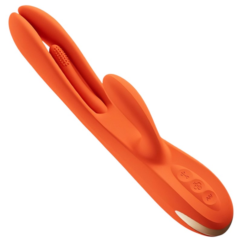 Honey Play Box Terri - App-vezérelt csiklókaros vibrátor (narancs) 125486 termék bemutató kép