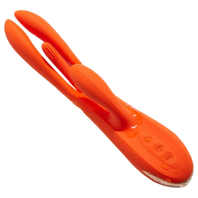 Honey Play Box Terri - App-vezérelt csiklókaros vibrátor (narancs) 125489 termék bemutató kép
