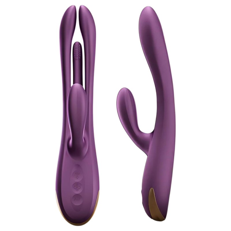 Honey Play Box Terri – App-vezérelt csiklókaros vibrátor (lila) 139161 termék bemutató kép