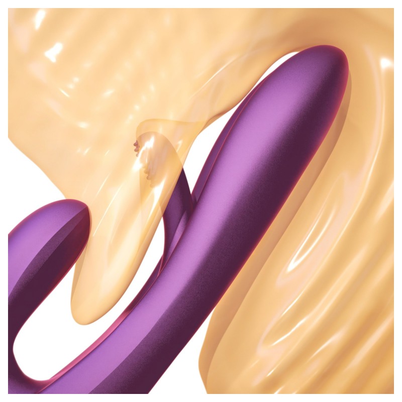Honey Play Box Terri – App-vezérelt csiklókaros vibrátor (lila) 139162 termék bemutató kép