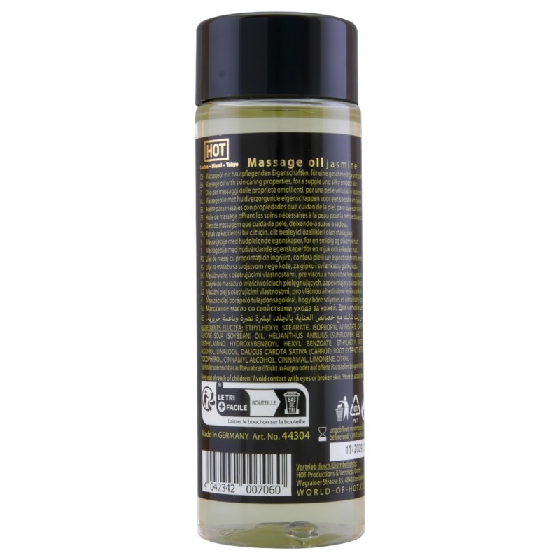 HOT bőrápoló masszázsolaj - lágy jázmin (100 ml) 129836 termék bemutató kép