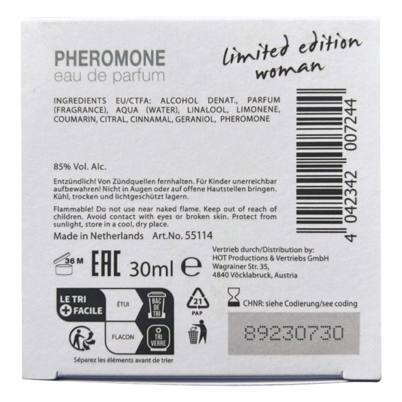 HOT Dubai - feromon parfüm nőknek (30 ml) 89610 termék bemutató kép