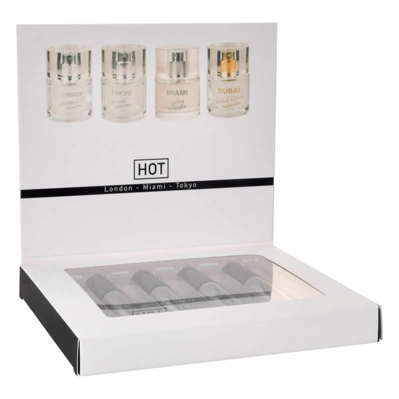 HOT LMTD parfüm csomag nőknek (4x5ml) 91518 termék bemutató kép