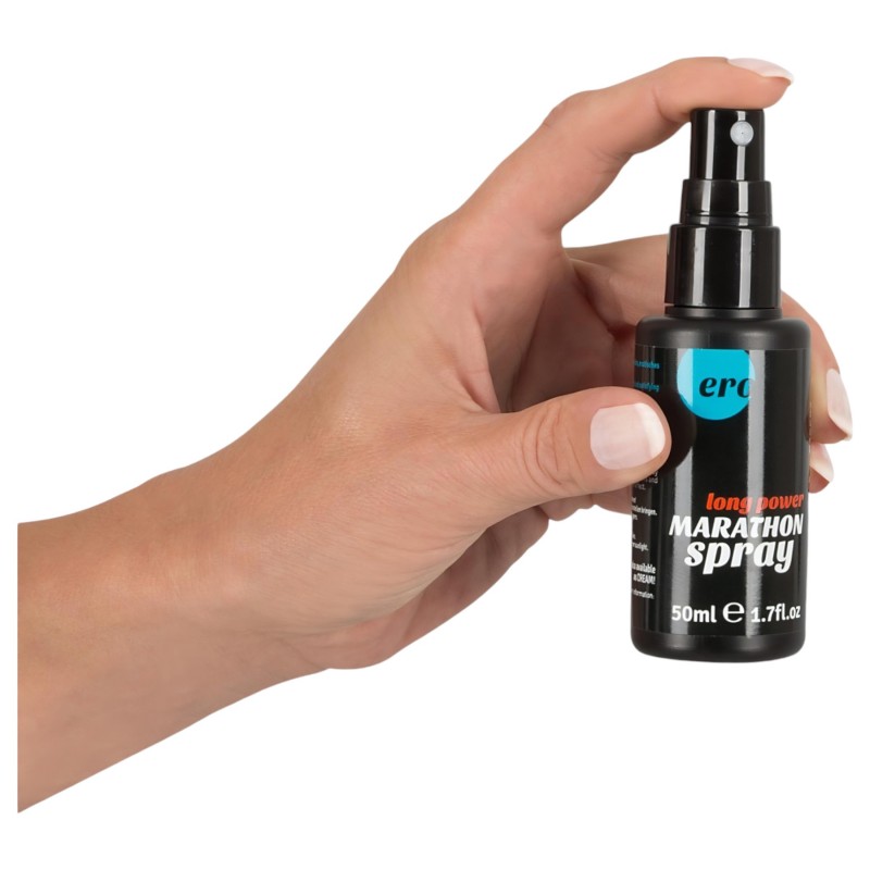 HOT Long Power Marathon - magömlés késleltető spray (50ml) 109529 termék bemutató kép