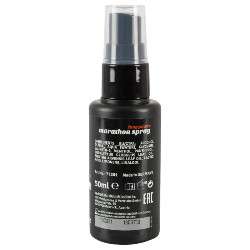 HOT Long Power Marathon - magömlés késleltető spray férfiaknak (50 ml) 157944 termék bemutató kép