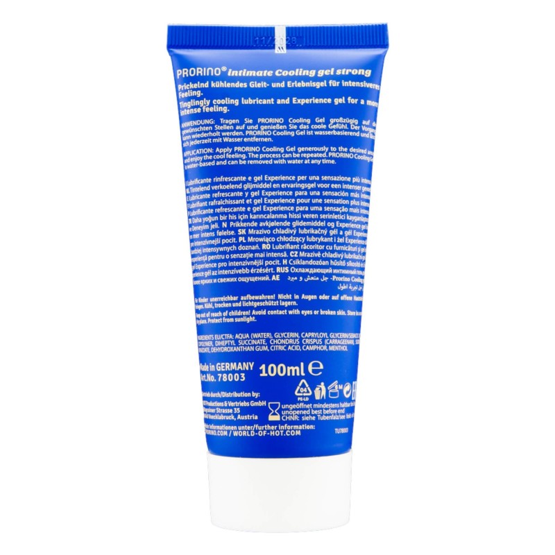 HOT Prorino - erős hűsítő intim krém férfiaknak (100 ml) 91282 termék bemutató kép