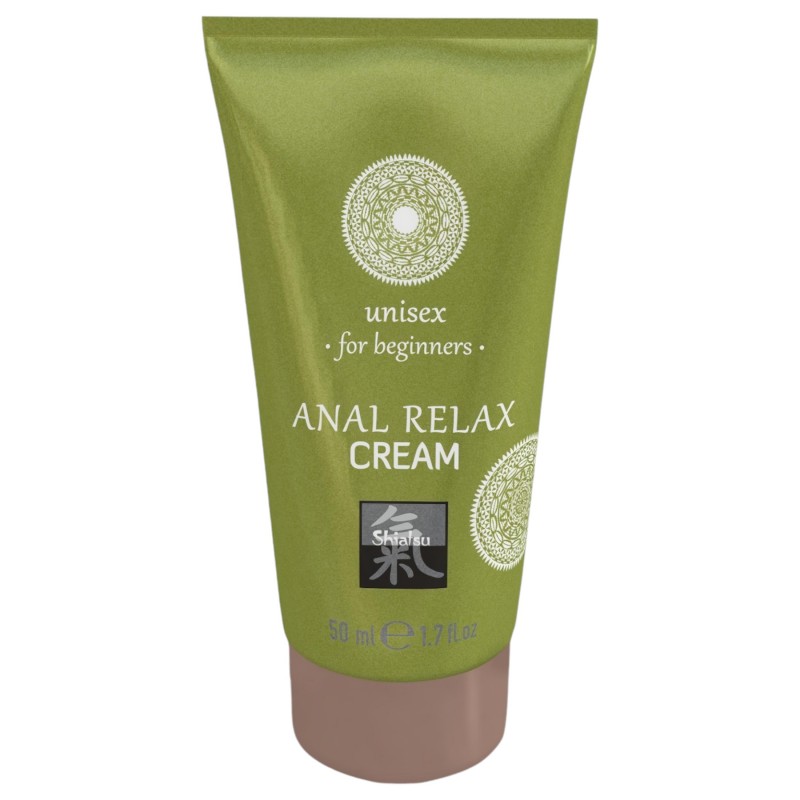 HOT Shiatsu Anal Relax - nyugtató anál síkosító krém (50 ml) 129622 termék bemutató kép