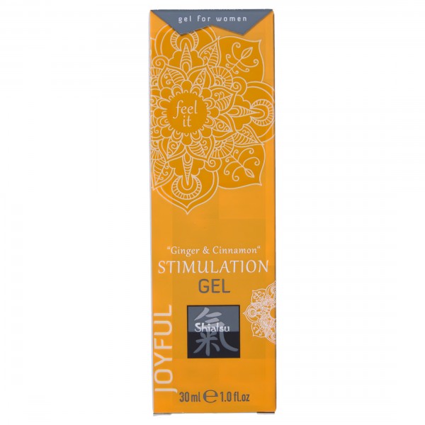 HOT Shiatsu Joyful - stimuláló krém nőknek - menta (30ml)