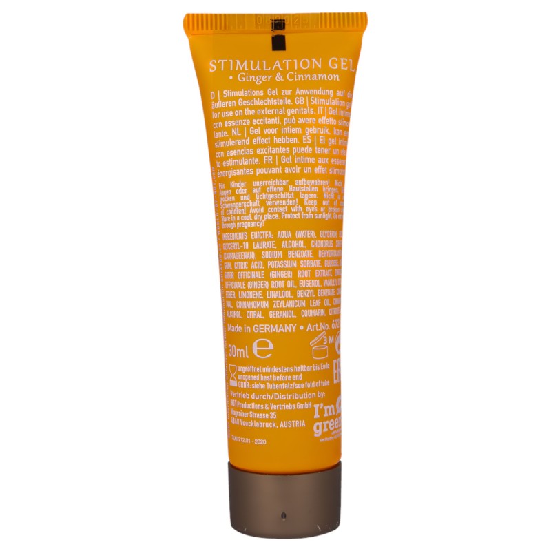 HOT Shiatsu Joyful - stimuláló krém nőknek - menta (30ml) 119256 termék bemutató kép