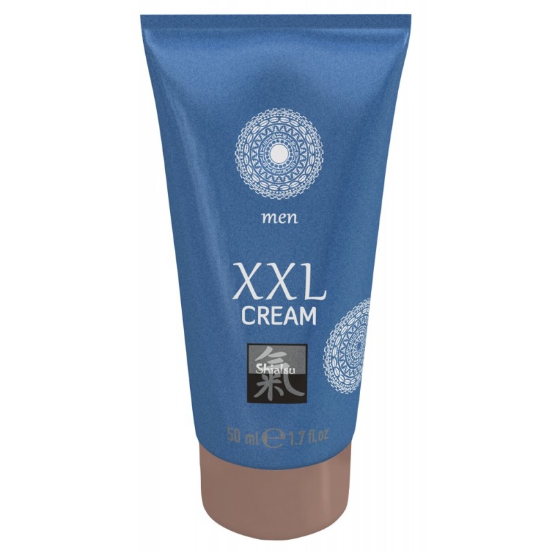 HOT Shiatsu XXL - melegítő, stimuláló intim krém férfiaknak (50ml) 36830 termék bemutató kép