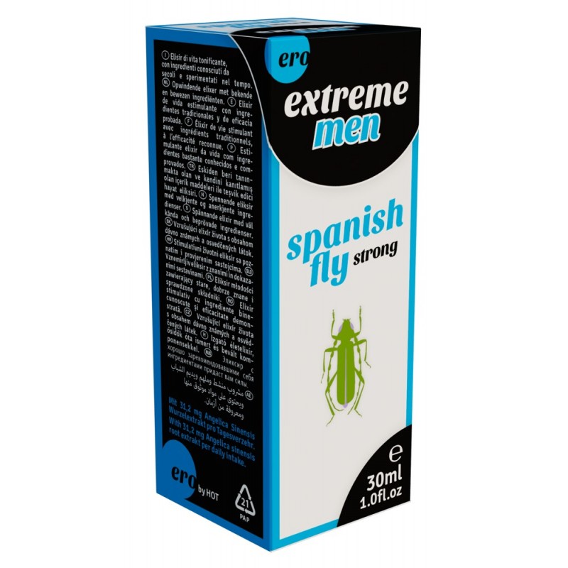 HOT Spanish fly Extreme - vágyfokozó csepp férfiaknak (30ml) 74240 termék bemutató kép