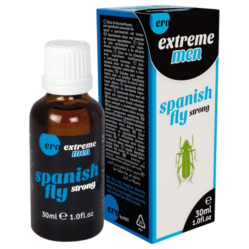 HOT Spanish fly Extreme - vágyfokozó csepp férfiaknak (30 ml) 132755 termék bemutató kép