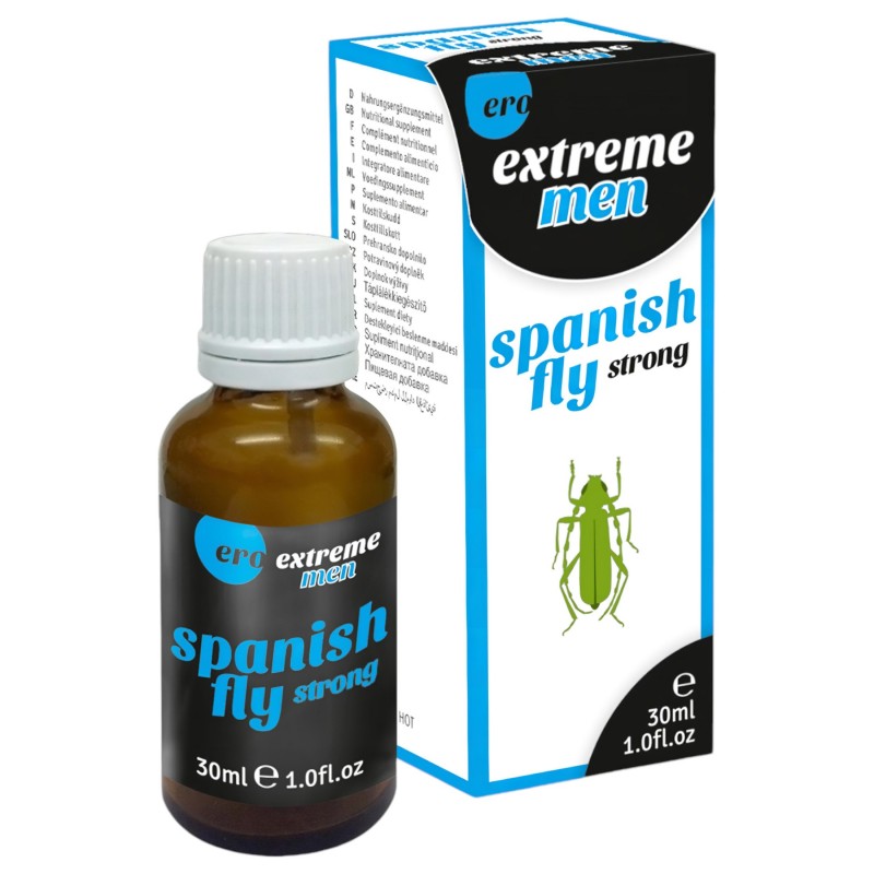 HOT Spanish fly Extreme - vágyfokozó csepp férfiaknak (30 ml) 132757 termék bemutató kép