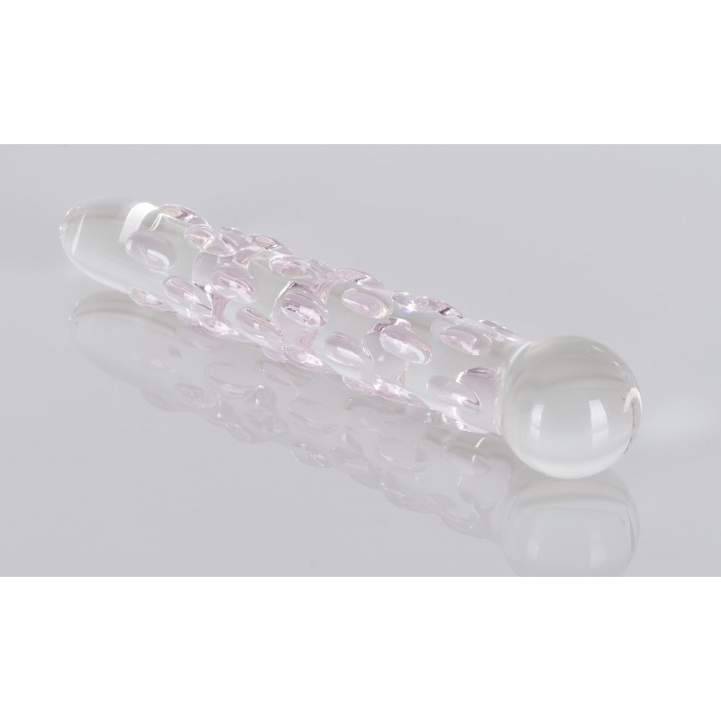 Icicles No. 7 - gyöngyös üveg dildó 40073 termék bemutató kép