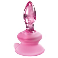 Icicles No. 90 - anál üveg dildó (pink) 47103 termék bemutató kép