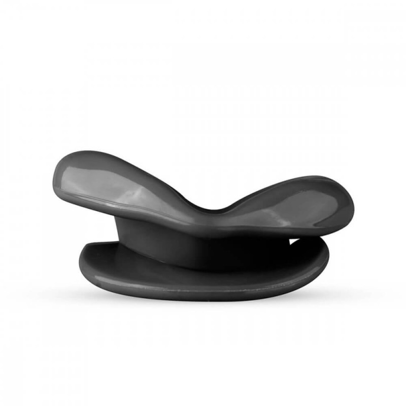 Ida Leather - nyitott szájpecek (fekete) 84597 termék bemutató kép