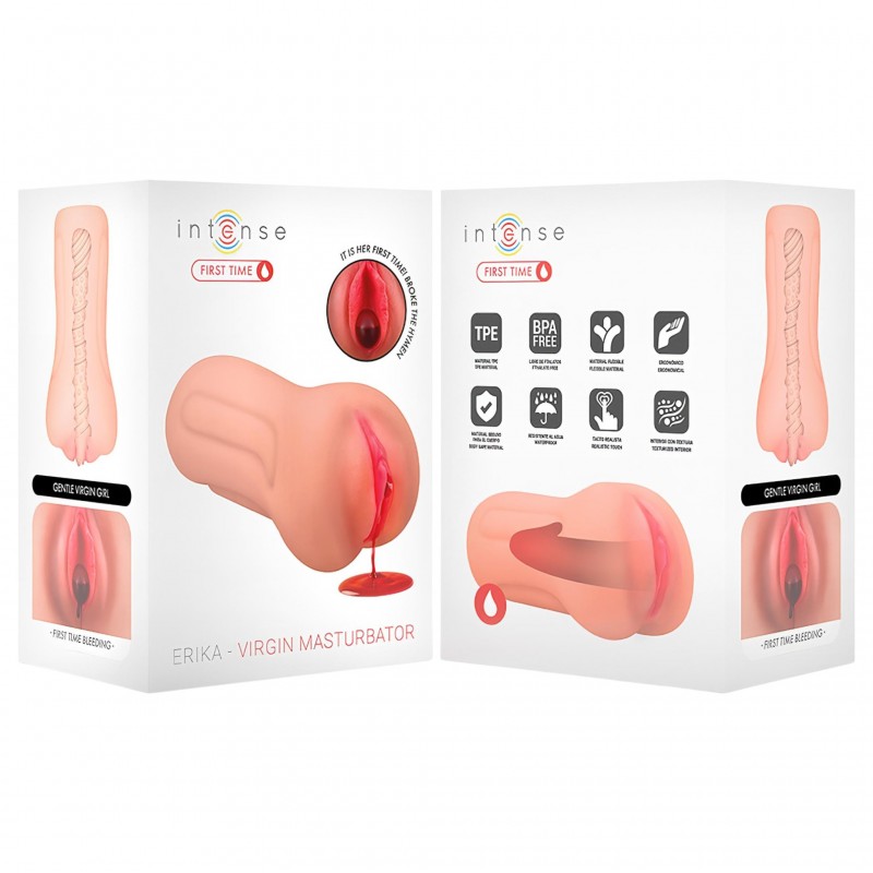 Intense First Time Erica - élethű szűz műpunci maszturbátor (natúr) 126921 termék bemutató kép