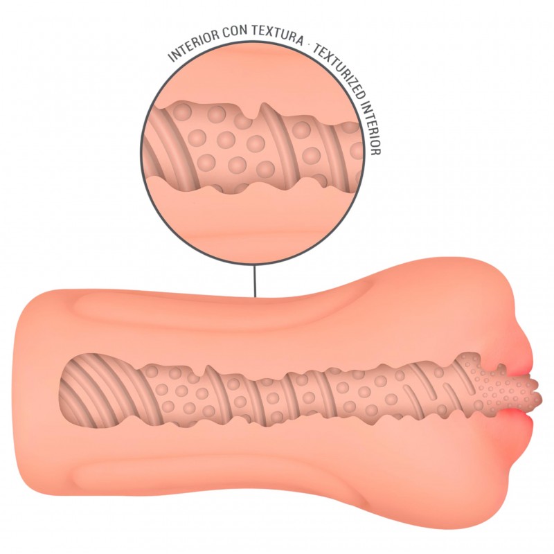 Intense First Time Erica - élethű szűz műpunci maszturbátor (natúr) 126922 termék bemutató kép