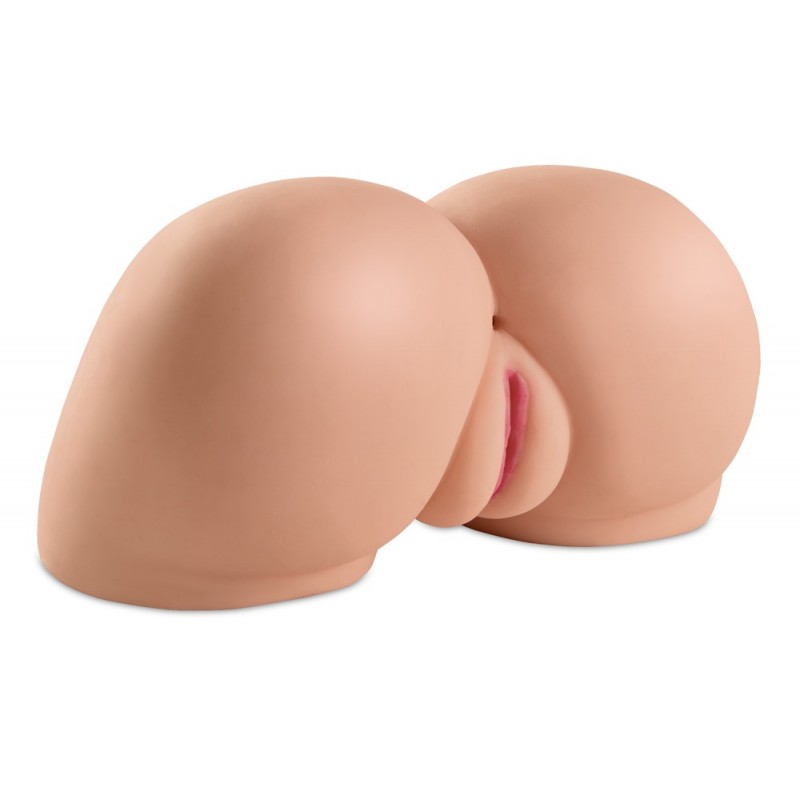 Interactive Fuck Me Silly - nyögő popsi maszturbátor (natúr) 25341 termék bemutató kép