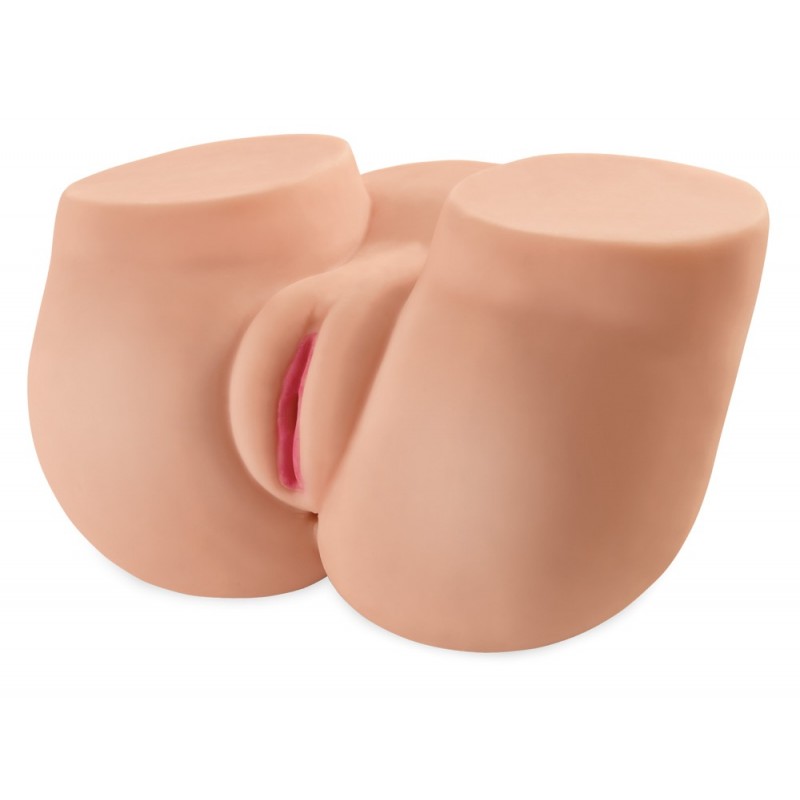 Interactive Fuck Me Silly - nyögő popsi maszturbátor (natúr) 25342 termék bemutató kép