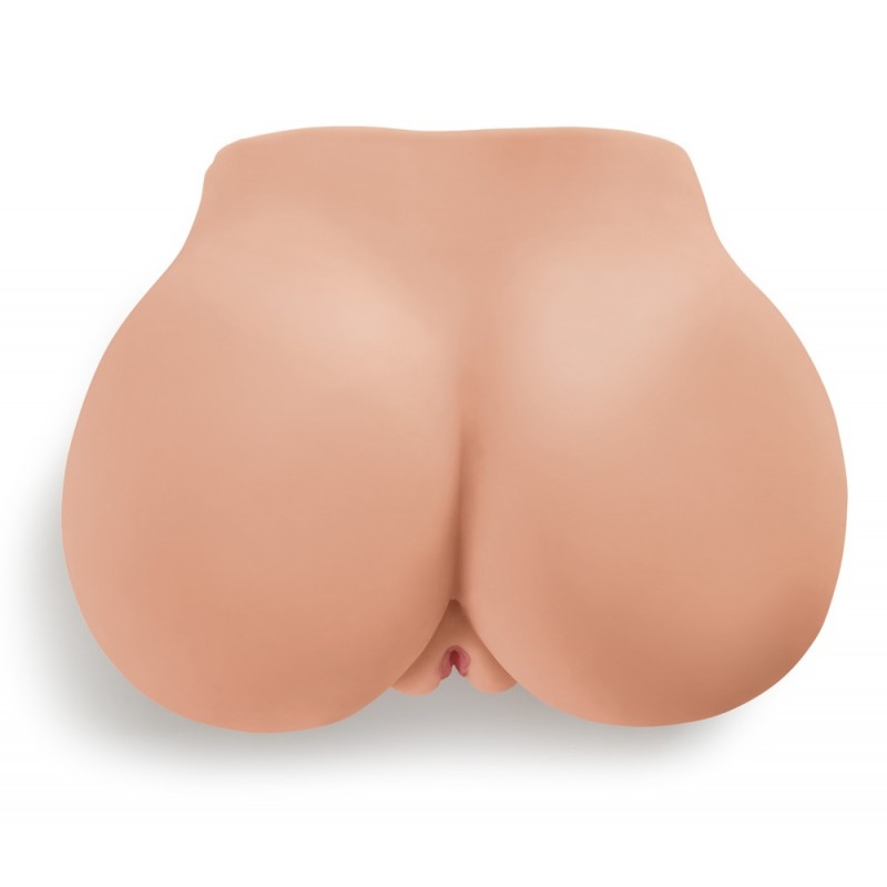 Interactive Fuck Me Silly - nyögő popsi maszturbátor (natúr) 25344 termék bemutató kép