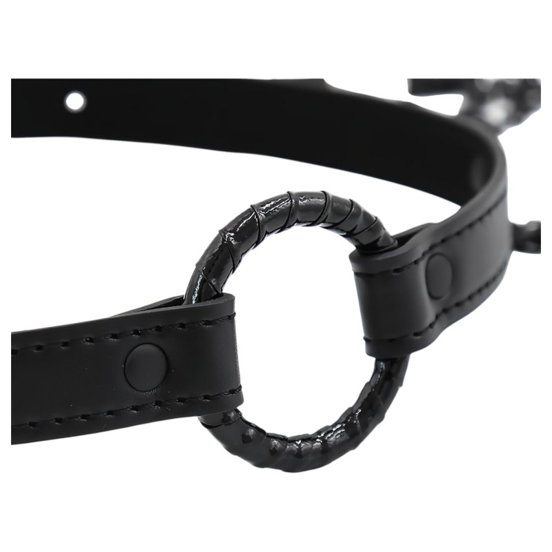 INTOYOU - szájpecek bimbócsipesszel (fekete) 120966 termék bemutató kép