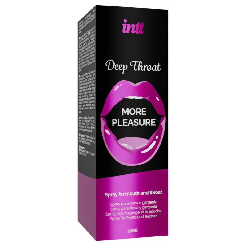 Intt Deep Throat - orális érzéstelenítő spray (12 ml) 133272 termék bemutató kép